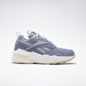 Adidasy Damskie Reebok Aztrek Double Nu Pops Indygo/Białe PL 59BKOFX